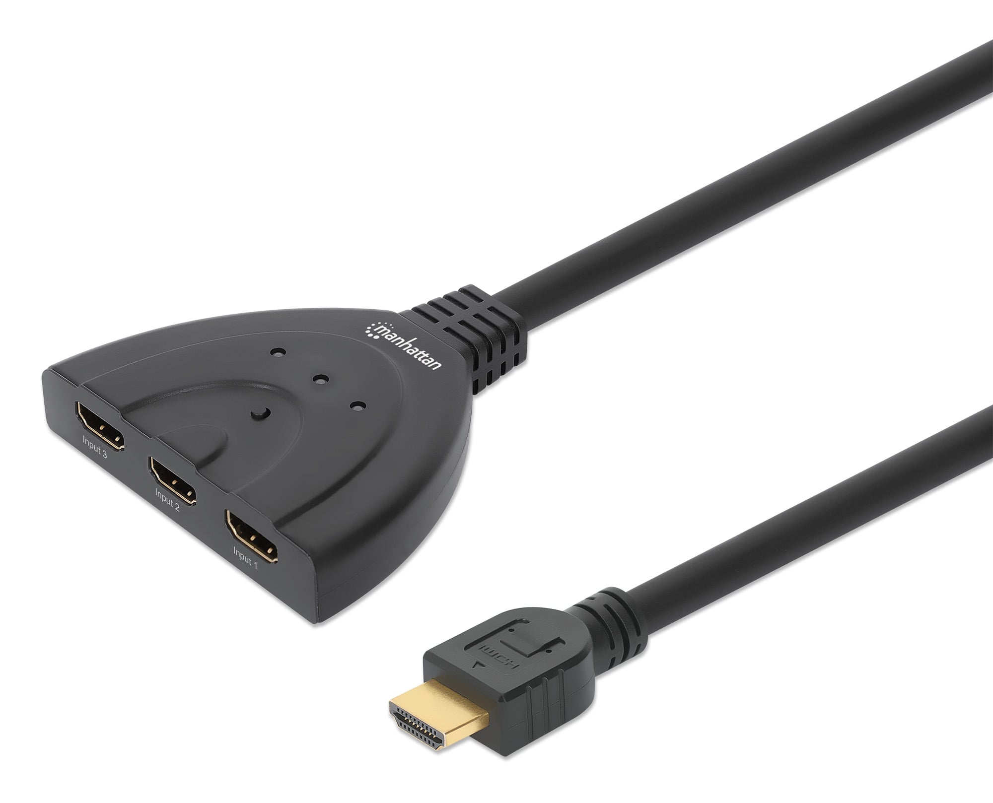 Switch HDMI 3 IN 1 OUT 1080p 3D - Manhattan IDATA HDMI-31DMH