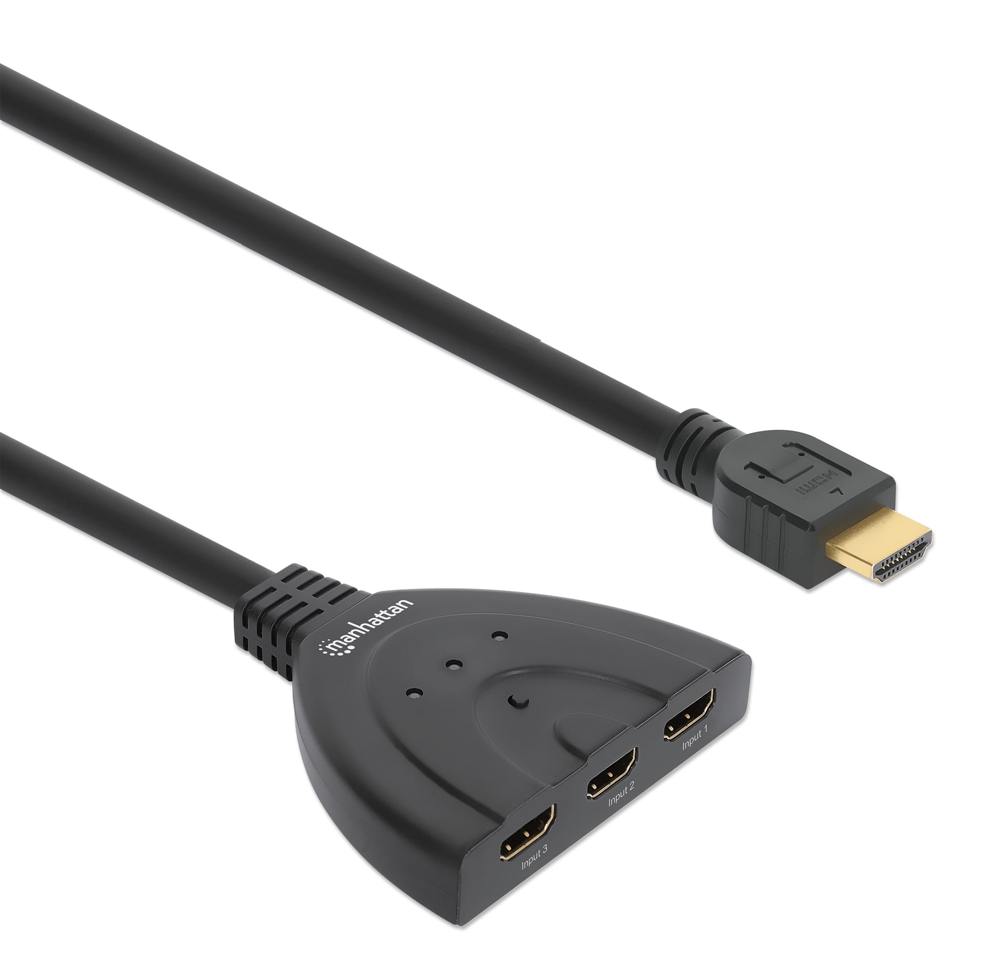 Switch HDMI 3 IN 1 OUT 1080p 3D - Manhattan IDATA HDMI-31DMH