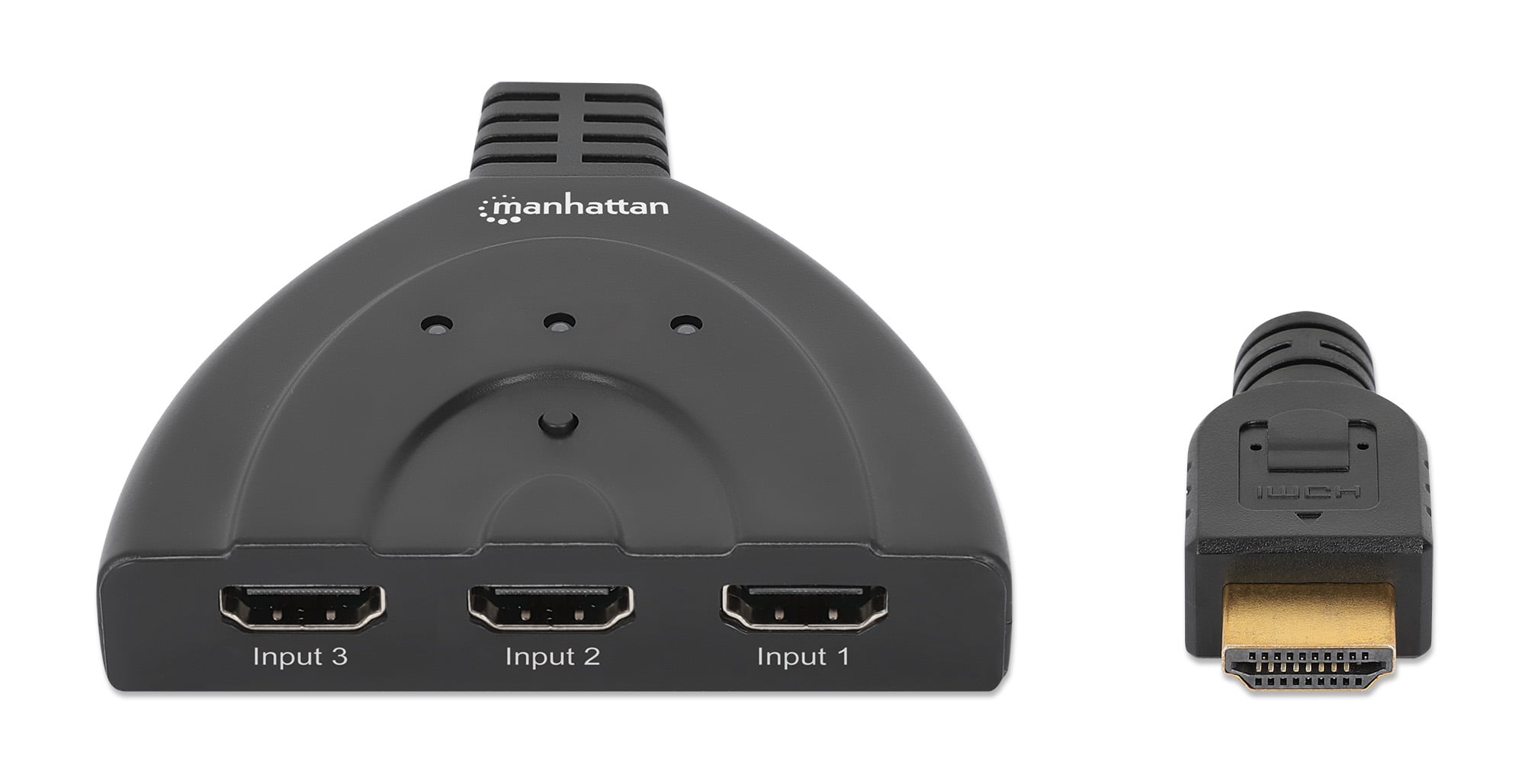 Switch HDMI 3 IN 1 OUT 1080p 3D - Manhattan IDATA HDMI-31DMH