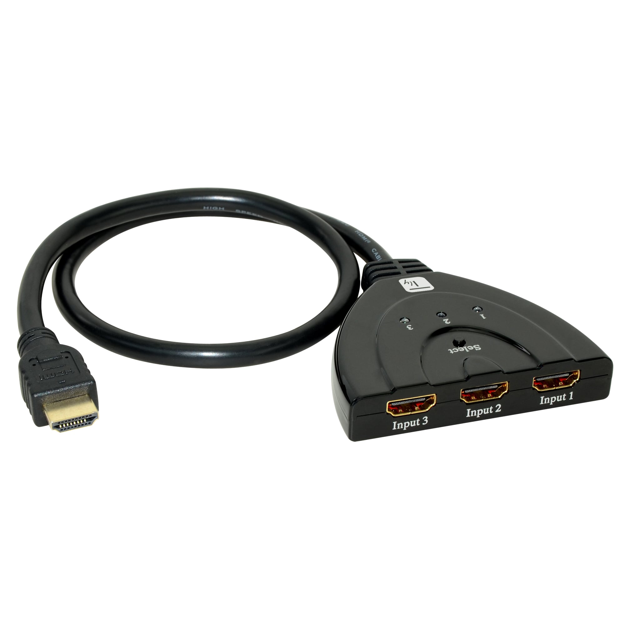 Switch HDMI 3x1 8K@60Hz Ultra HD 3 In 1 Out Compatto - Techly IDATA HDMI-3F8K