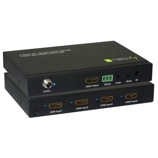 Multiview HDMI 4x1 con switch seamless - Techly IDATA HDMI-41MV