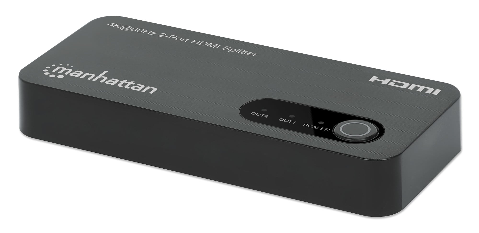 Splitter HDMI 4K@60Hz UHD 3D con LED 2 vie - Manhattan IDATA HDMI-4K2P60MH