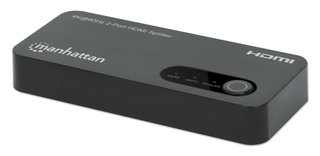 Splitter HDMI 4K@60Hz UHD 3D con LED 2 Vie - Manhattan IDATA HDMI-4K2P60MH