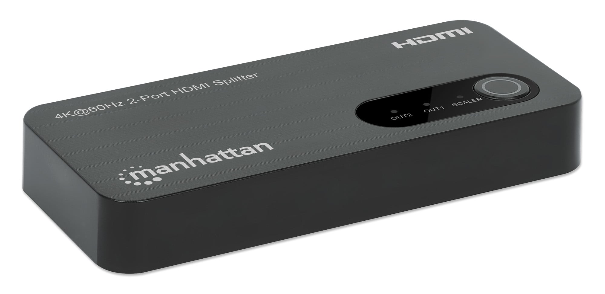 Splitter HDMI 4K@60Hz UHD 3D con LED 2 vie - Manhattan IDATA HDMI-4K2P60MH