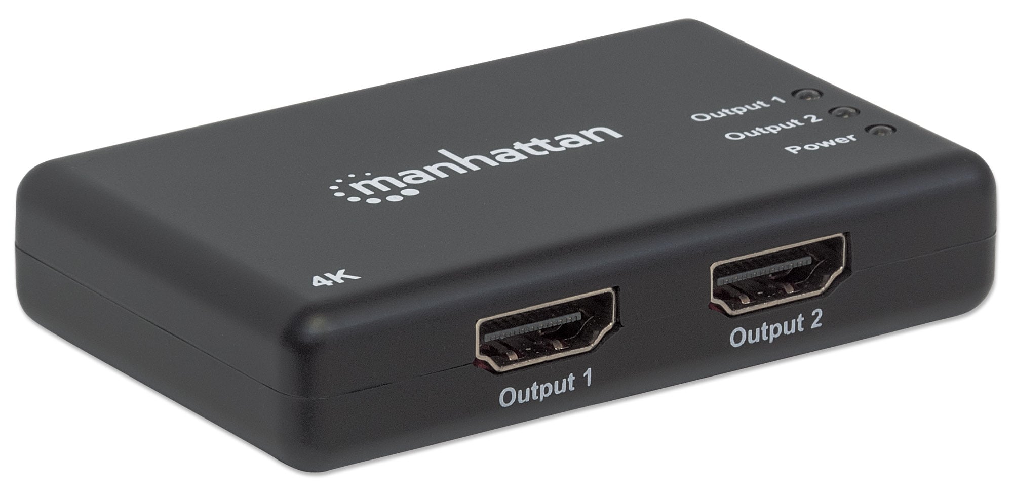 Splitter HDMI 4K UHD 3D con LED 2 vie - Manhattan IDATA HDMI-4K2PMH