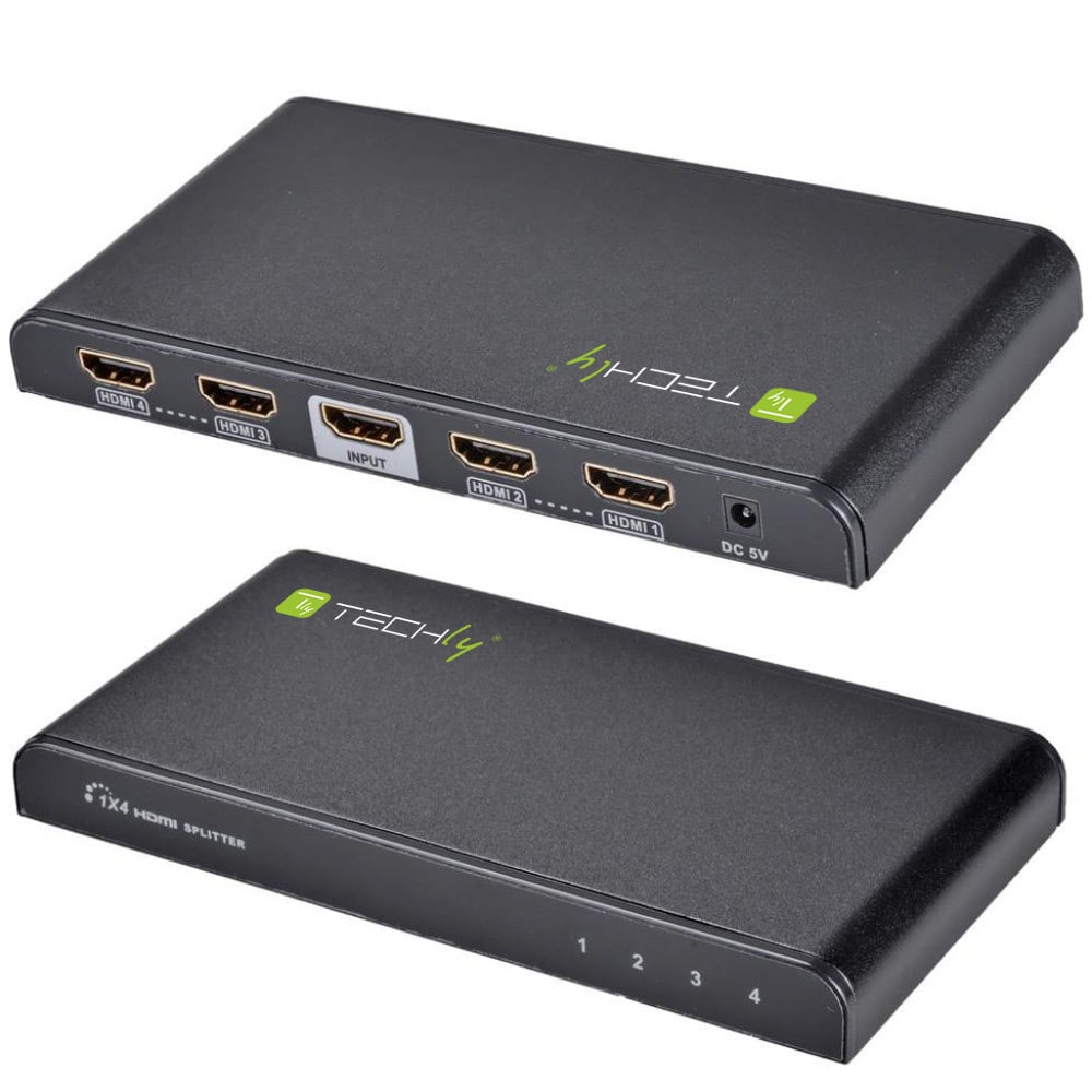 Splitter HDMI 4K UHD 3D 4 vie - Techly IDATA HDMI-4K4