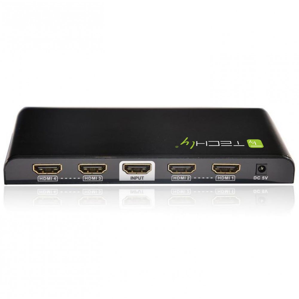 Splitter HDMI 4K UHD 3D 4 vie - Techly IDATA HDMI-4K4