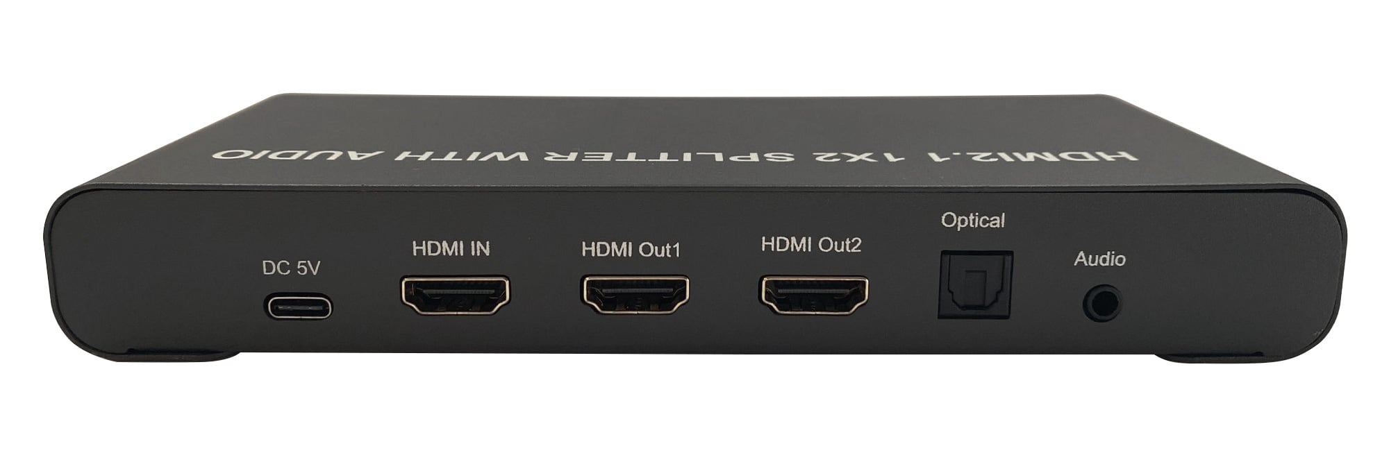Splitter HDMI 2.1 8K 1 in 2 out con SPDIF e Audio 3.5mm Stereo - Techly IDATA HDMI-8K2A