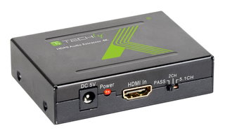 Audio extractor HDMI SPDIF+RCA R/L 4 K - Techly IDATA HDMI-EA