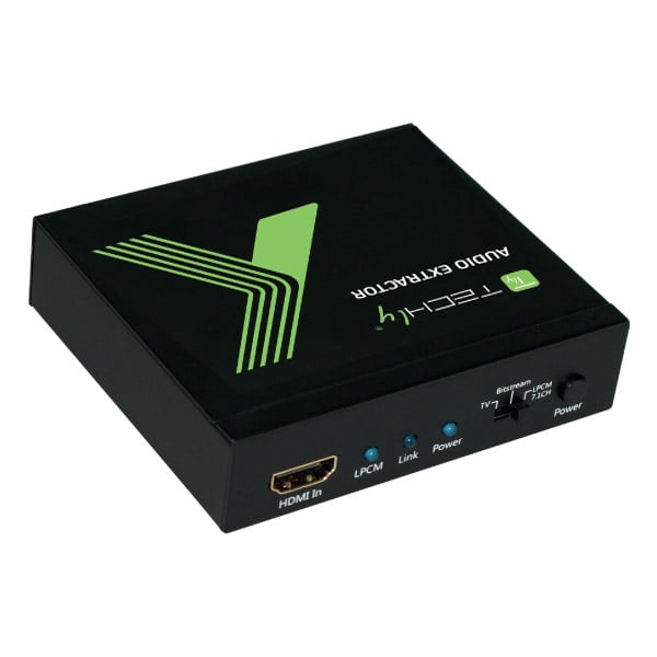 Estrattore Audio LPCM 7.1 da HDMI 4K UHD 3D - Techly IDATA HDMI-EA74K
