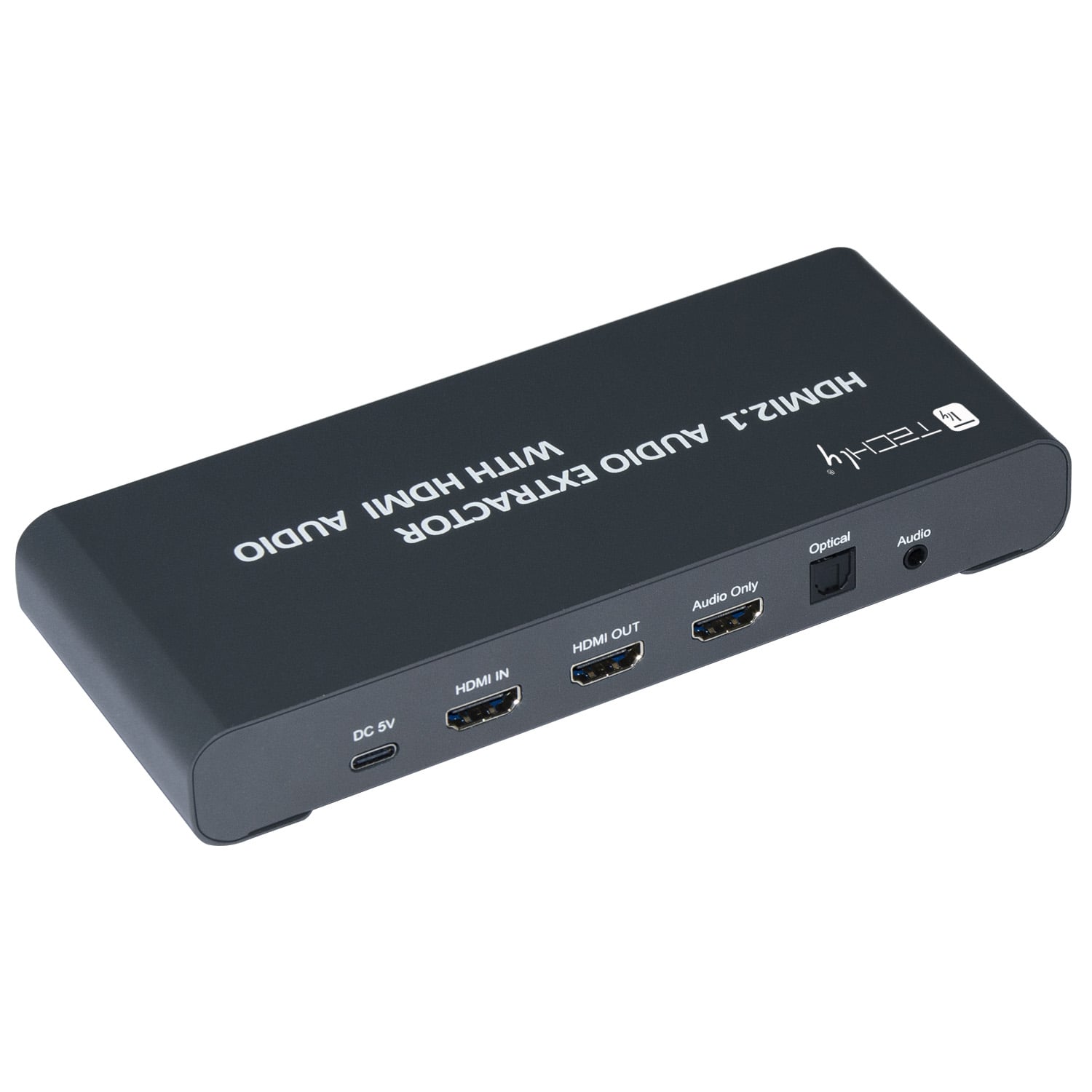 Estrattore Audio HDMI 2.1 LPCM7.1 ARC 8K Audio 3.5'' e Toslink SPDIF - Techly IDATA HDMI-EA8KHA