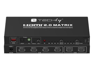 Switch Matrix HDMI 2.0 4x2 3D Ultra HD 4K HDCP HDR - Techly IDATA HDMI-H42C