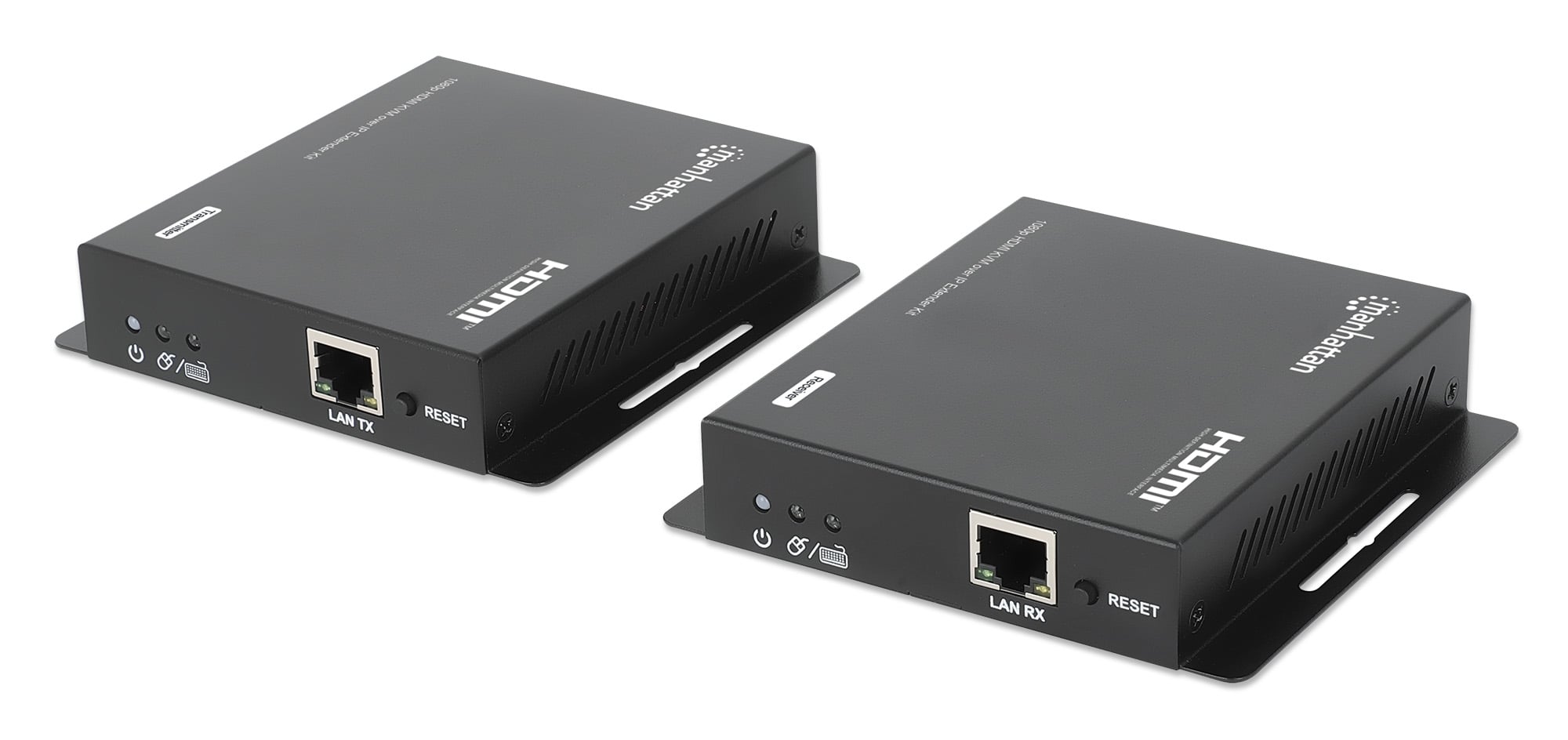 Kit Extender HDMI KVM Over IP 1080p fino a 120m - Manhattan IDATA HDMI-KVM120M2