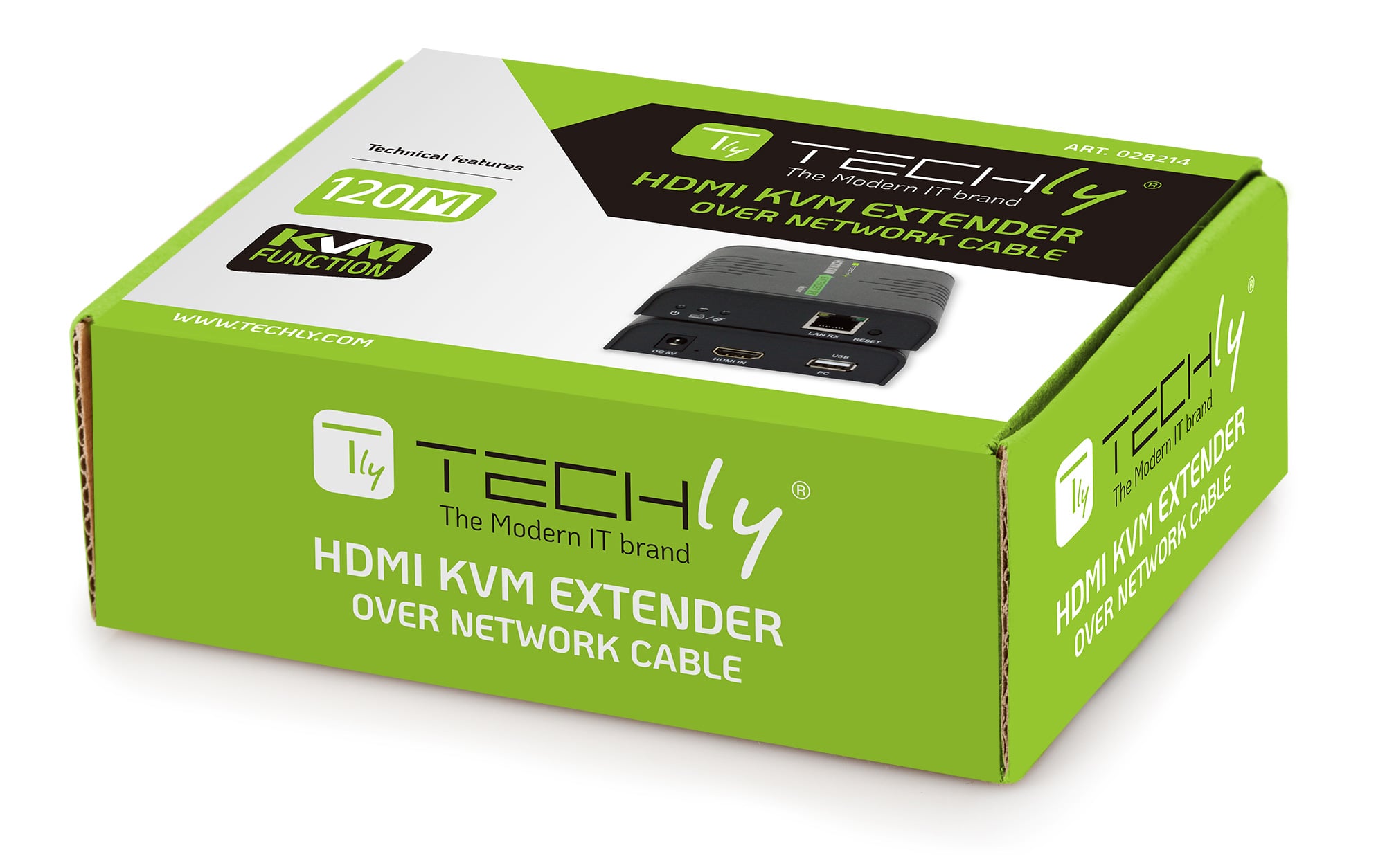 HDMI KVM Extender su cavo di rete - Techly IDATA HDMI-KVM2
