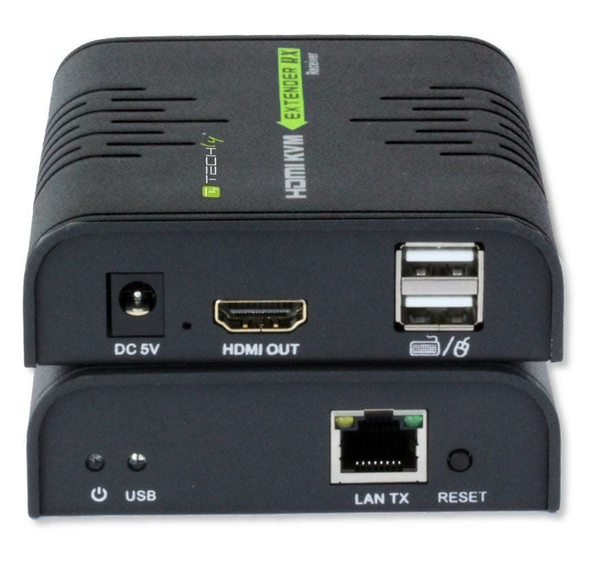HDMI KVM Extender su cavo di rete - Techly IDATA HDMI-KVM2