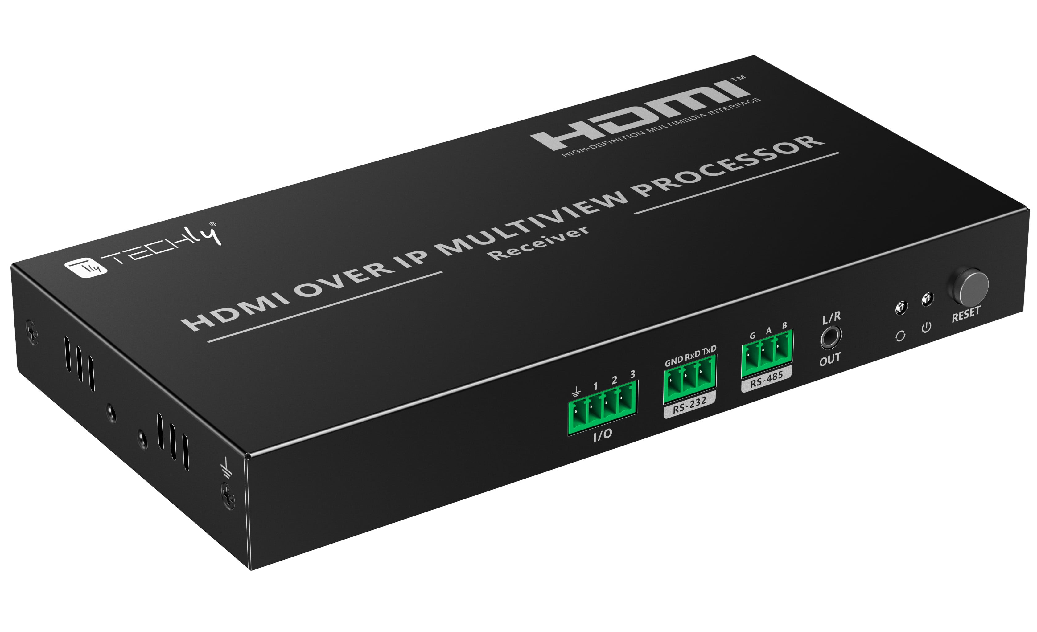 Ricevitore per Matrix Extender HDMI Over IP 4K su Cavo Cat6 fino a 120m Multiview Ipcolor iMMS - Techly IDATA HDMI-MX02RMV