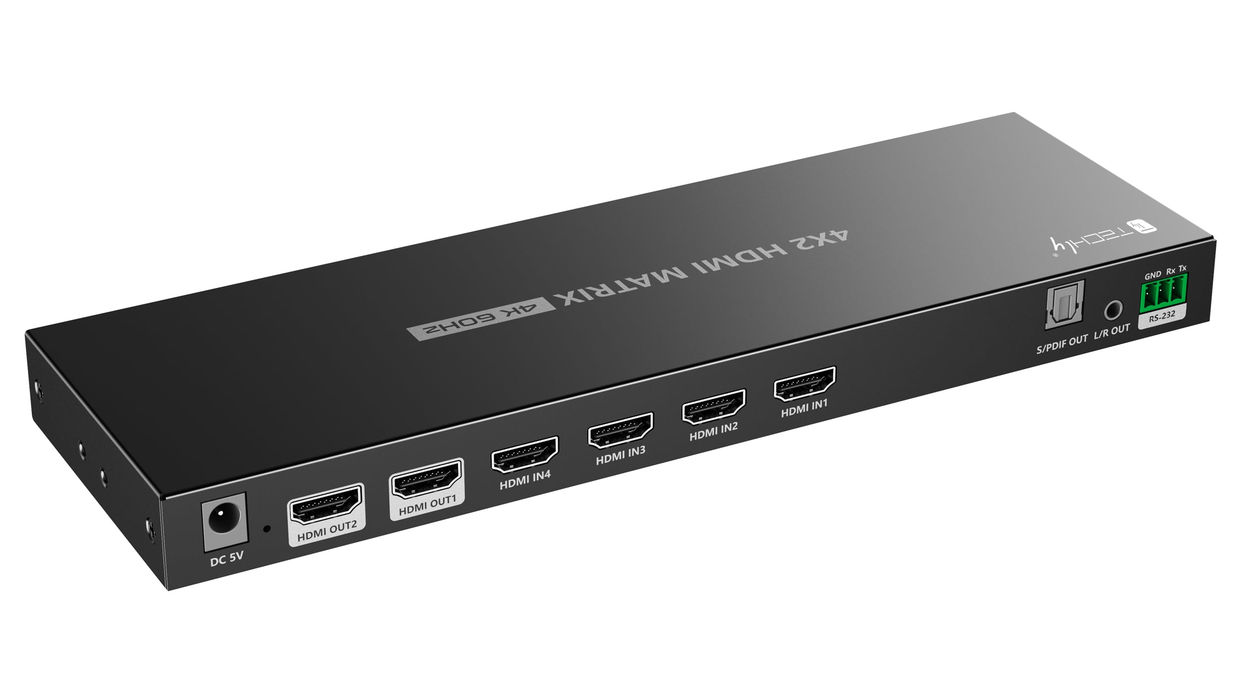 Switch Matrix HDMI2.0 4x2 4K@60 Hz - Techly IDATA HDMI-MX422