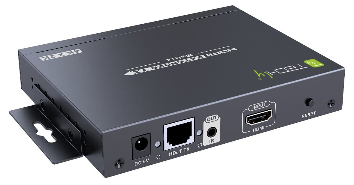 Matrix HDMI HDbitT Extender transmitter up to 120 m over IP - Techly NP IDATA HDMI-MX 683 T 4