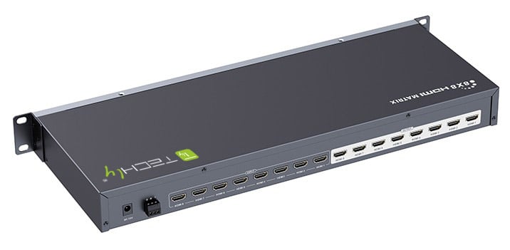 Switch Matrix 8x8 HDMI - Techly NP IDATA HDMI-MX818