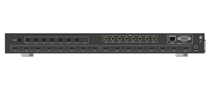 Matrix Switch HDMI 2.0b 8x8 18Gbps 4K@60Hz - Techly IDATA HDMI-MXB88D