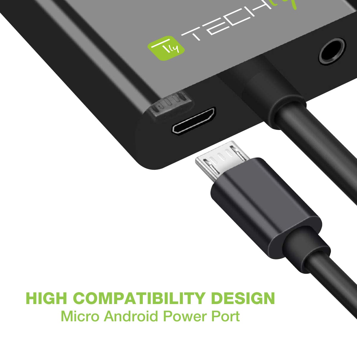 Cavo Convertitore Adattatore da HDMI™ a VGA con Micro USB e Audio - Techly IDATA HDMI-VGA2AU