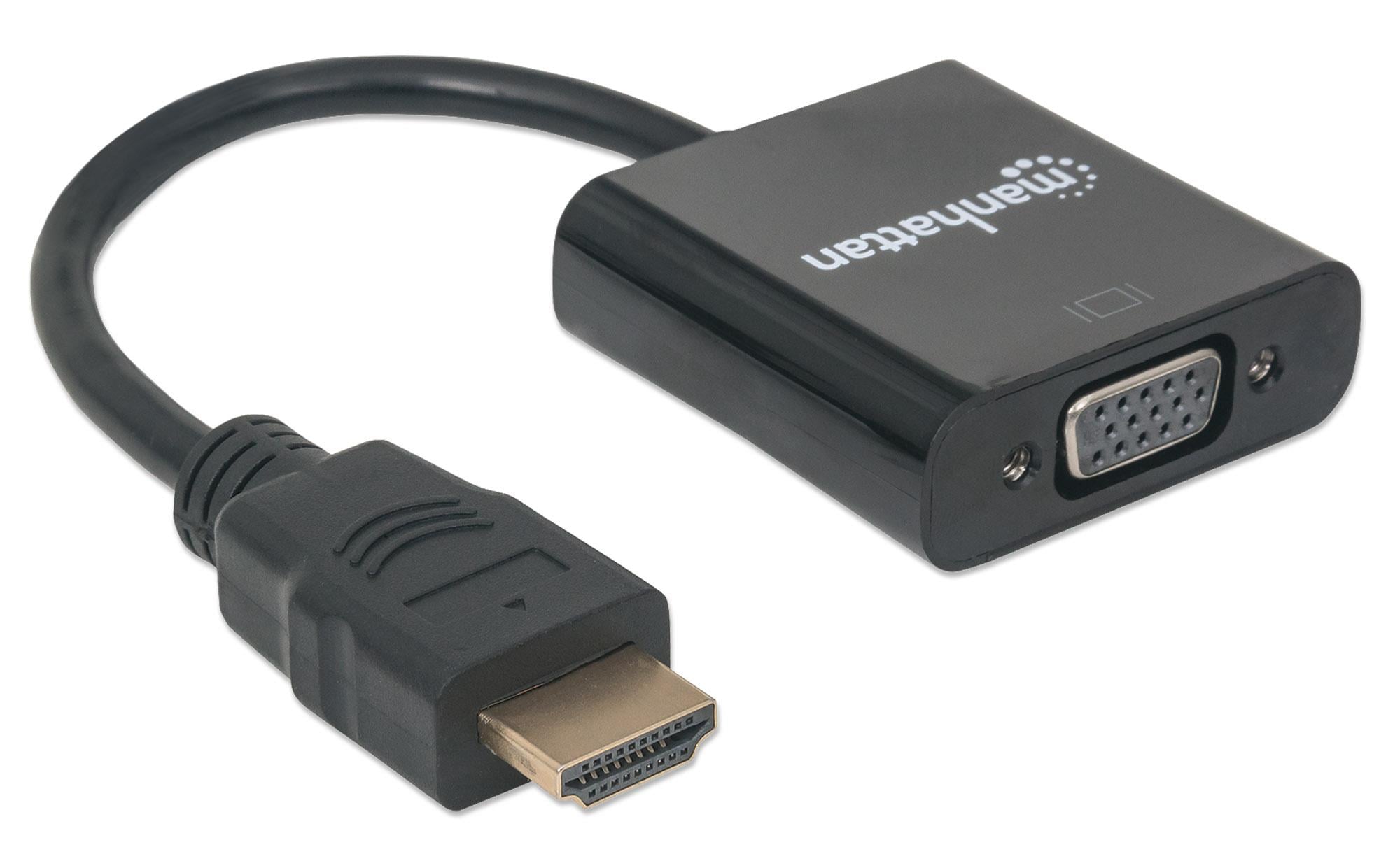 Convertitore da HDMI a VGA - Manhattan IDATA HDMI-VGA2MB