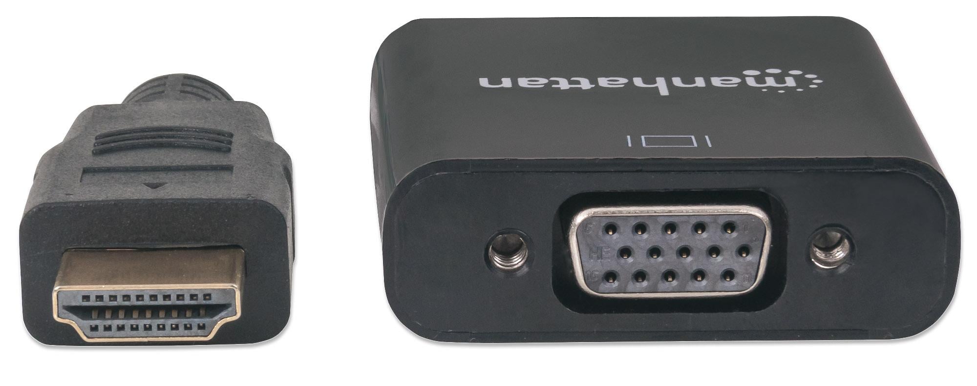 Convertitore da HDMI a VGA - Manhattan IDATA HDMI-VGA2MB
