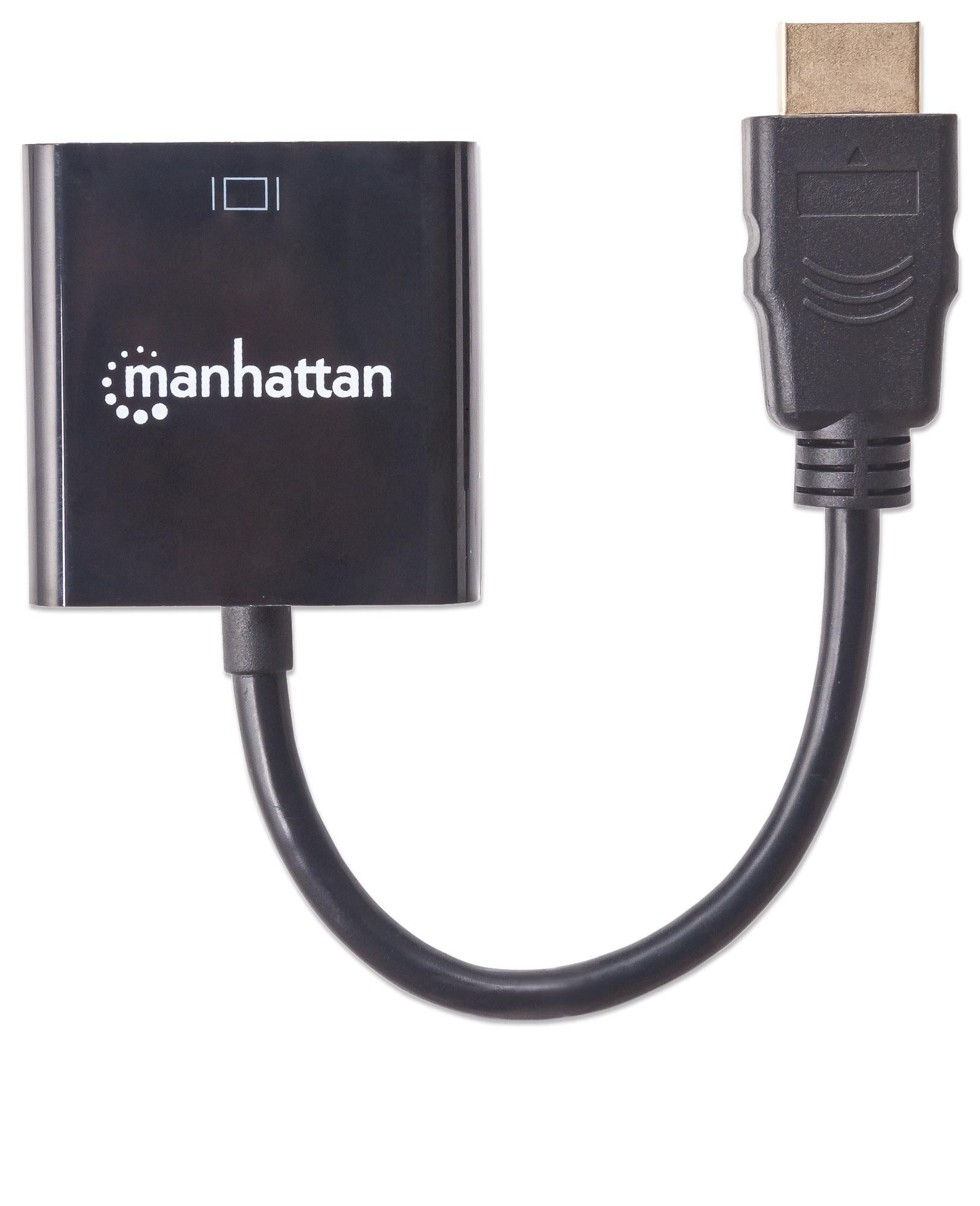 Convertitore da HDMI a VGA - Manhattan IDATA HDMI-VGA2MB