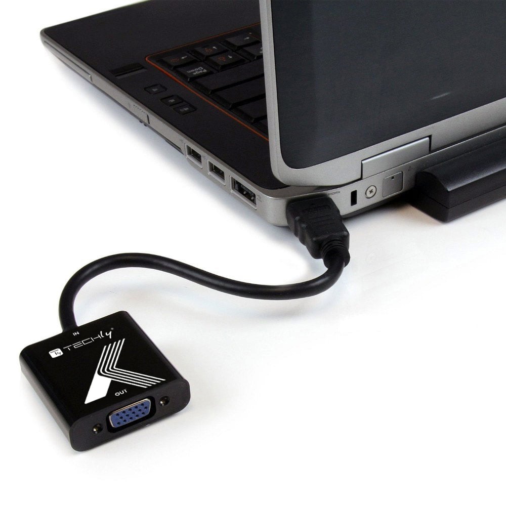 Cavo Convertitore Adattatore da HDMI™ a VGA 1920x1200 a 60Hz - Techly IDATA HDMI-VGA2P