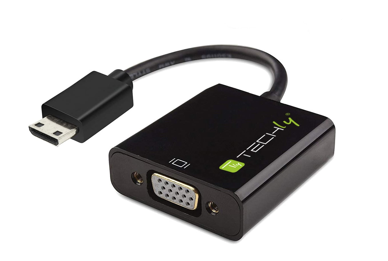 Cavo Convertitore Adattatore da HDMI™ mini C a VGA con Micro USB e Audio - Techly IDATA HDMI-VGA4
