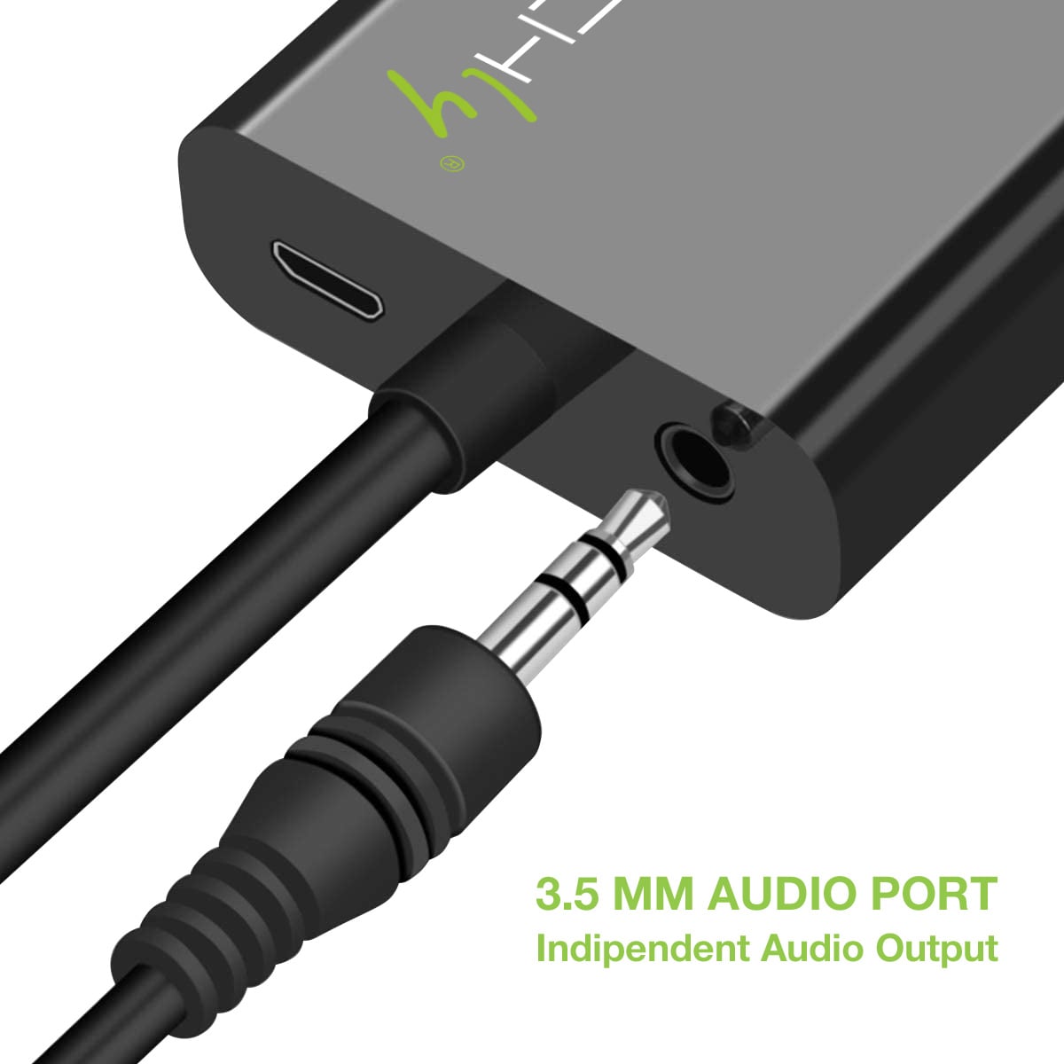 Cavo Convertitore Adattatore da HDMI™ mini C a VGA con Micro USB e Audio - Techly IDATA HDMI-VGA4