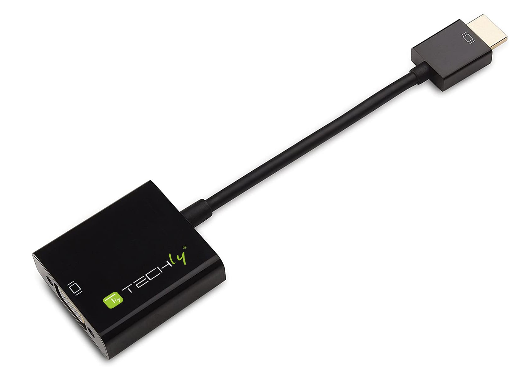 Cavo Convertitore Adattatore da HDMI™ mini C a VGA con Micro USB e Audio - Techly IDATA HDMI-VGA4