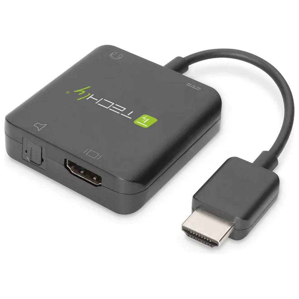 Estrattore Audio HDMI Stereo/Canale Audio 5.1 4K 3D - Techly IDATA HDMI-VGA8