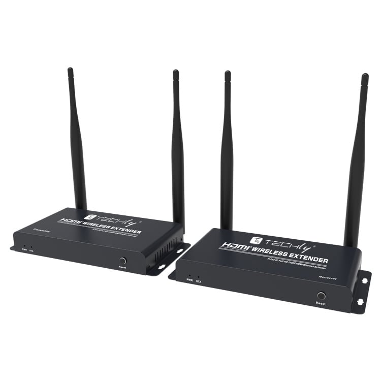 Ricevitore Kit Wireless Extender HDMI fino a 200m - Techly IDATA HDMI-WL212R