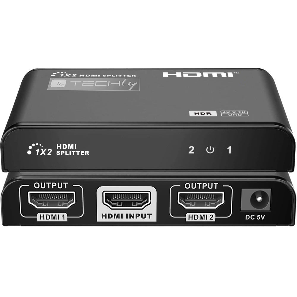 Splitter HDMI2.0 4K UHD 3D 2 vie - Techly IDATA HDMI2-4K2