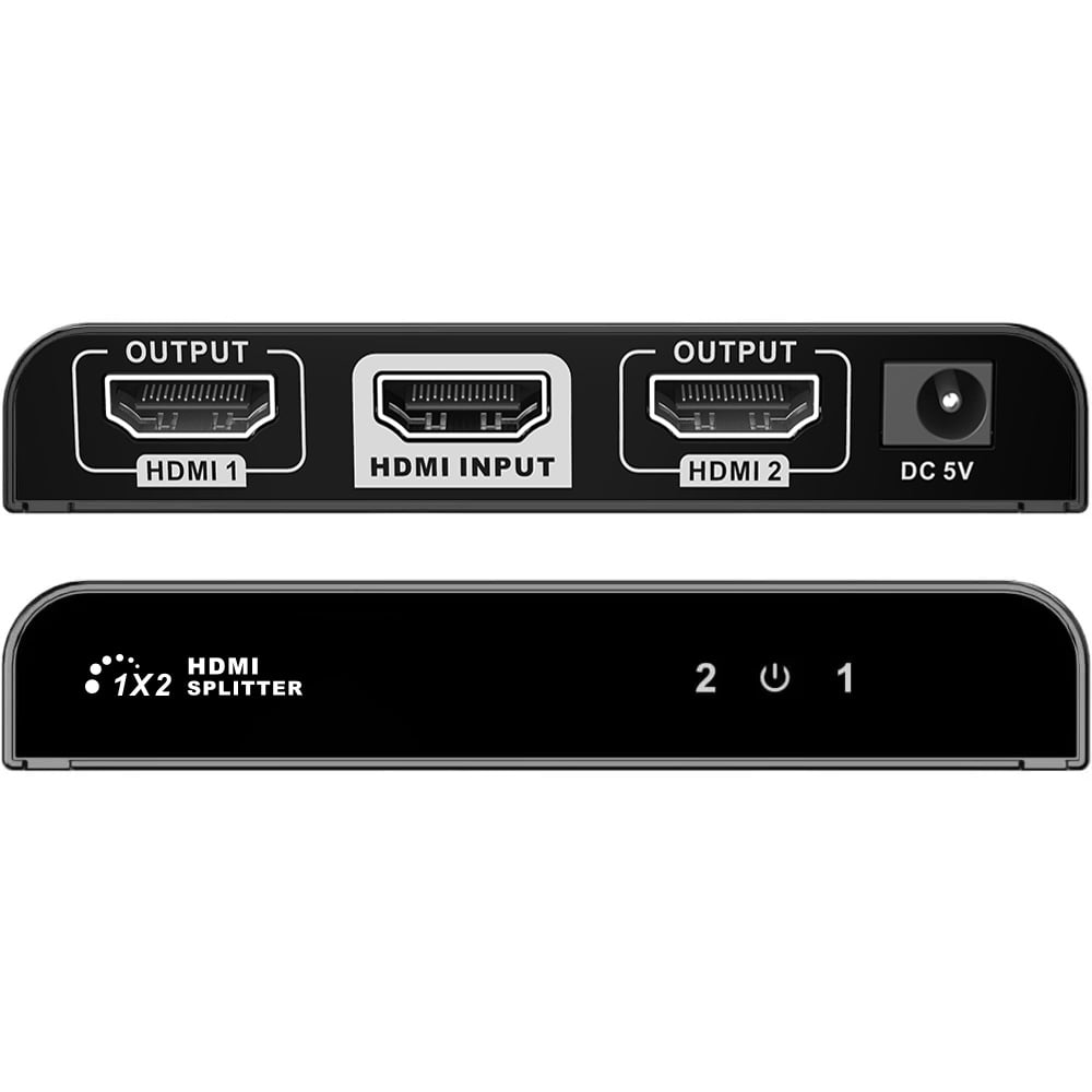Splitter HDMI2.0 4K UHD 3D 2 vie - Techly IDATA HDMI2-4K2