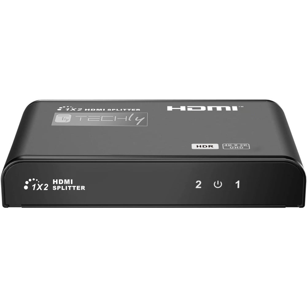 Splitter HDMI2.0 4K UHD 3D 2 vie - Techly IDATA HDMI2-4K2