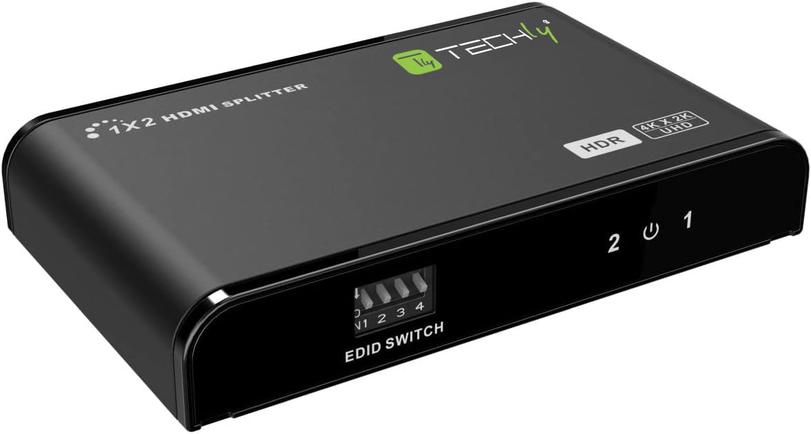 Splitter HDMI2.0 4K 2vie HDR/EDID - Techly IDATA HDMI2-4K2HDR