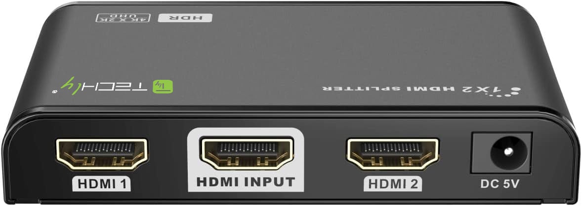 Splitter HDMI2.0 4K 2vie HDR/EDID - Techly IDATA HDMI2-4K2HDR