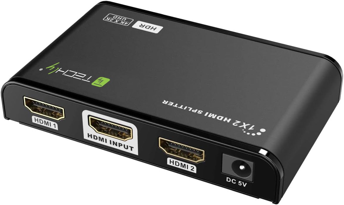 Splitter HDMI2.0 4K 2vie HDR/EDID - Techly IDATA HDMI2-4K2HDR