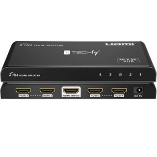 Splitter HDMI 4 K 60 Hz HDR 3 D 4 way - Techly IDATA HDMI 2 - 4 K 4