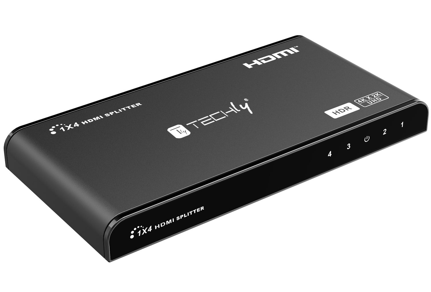 Splitter HDMI 4K 60Hz HDR 3D 4 vie - Techly IDATA HDMI2-4K4