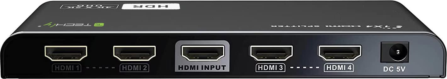 Splitter HDMI2.0 4K 4vie HDR/EDID - Techly NP IDATA HDMI2-4K4HDR