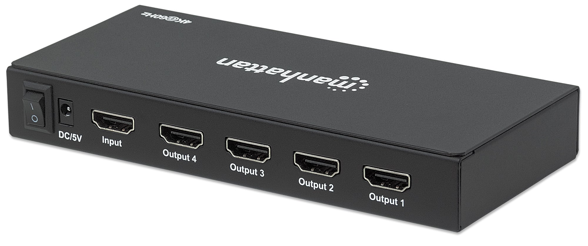 Splitter HDMI 2.0 4K UHD 3D 4 vie - Manhattan IDATA HDMI2-4K4MH