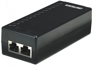 Iniettore Power over Ethernet (PoE) 15.4W IEEE 802.3af - Intellinet IDATA IP-POWER3