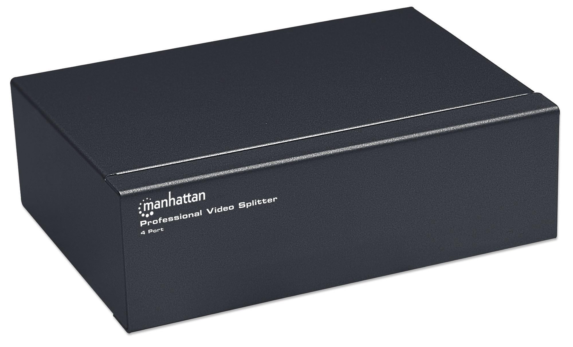 Video Splitter VGA Professionale 4 vie 350 MHz - Manhattan IDATA IVIEW-MS4