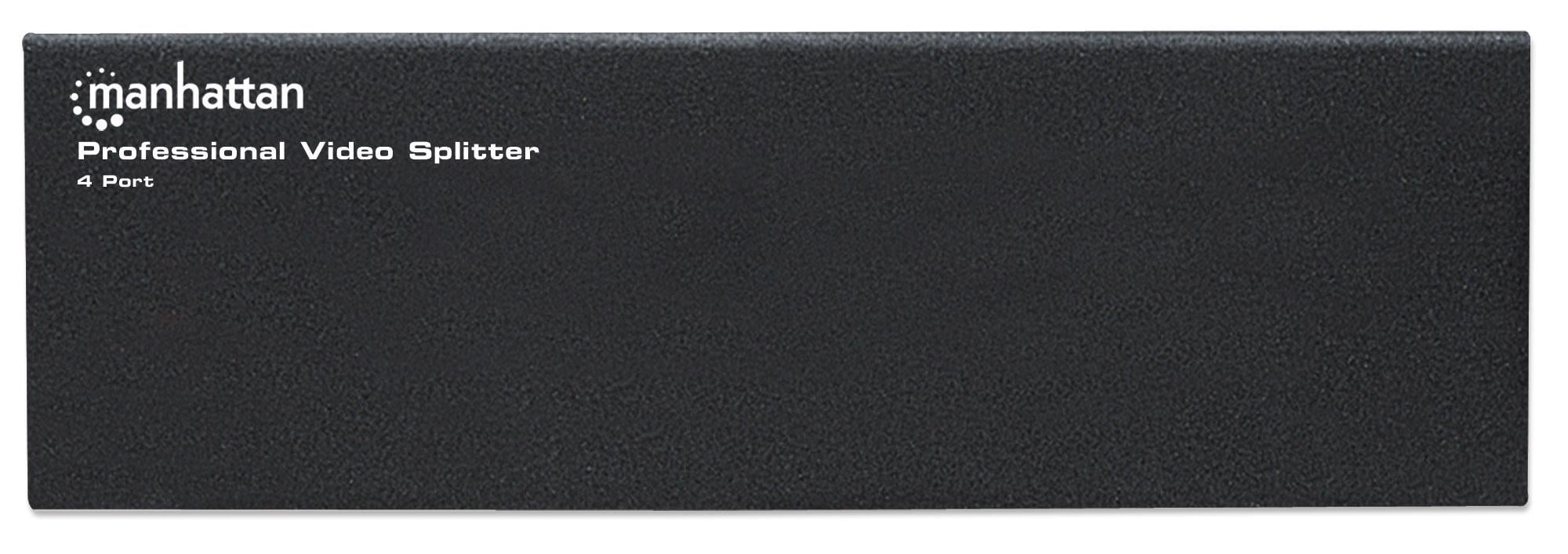 Video Splitter VGA Professionale 4 vie 350 MHz - Manhattan IDATA IVIEW-MS4