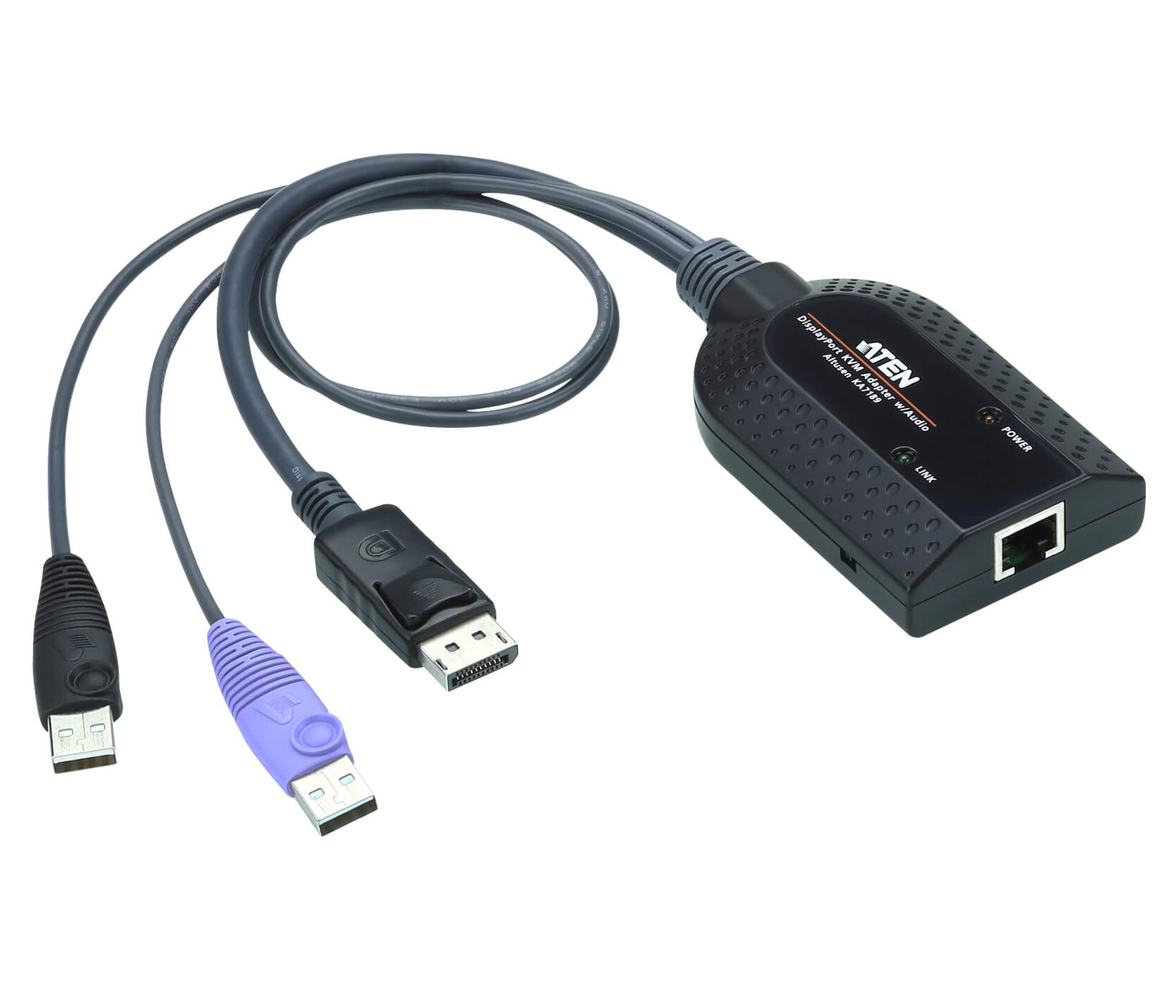 Cavo Adattatore KVM per Virtual Media USB DisplayPort, KA7189 - Aten IDATA KA-7189