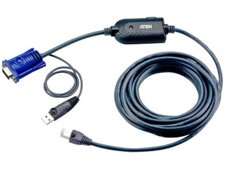 Adapter KVM VGA 1 USB port with cable 5 m - Aten IDATA KA- 7970