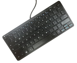 Mini Tastiera USB 78 Tasti Layout Italiano - Techly IDATA KB-178UBK